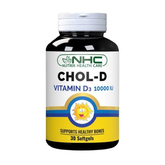 NHC-Chol-D 30 Sofgels - Vitamins House