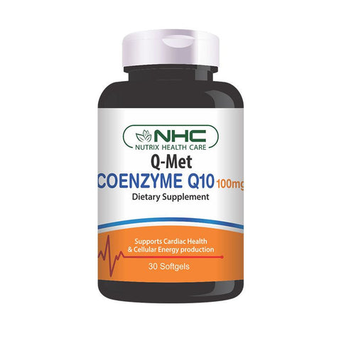 NHC Q-Met Coenzyme Q10 1000mg - Vitamins House