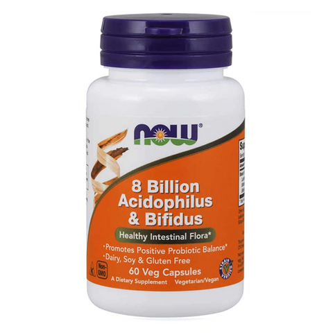 NOW 8 Billion Acidophilus & Bifidus Probiotic