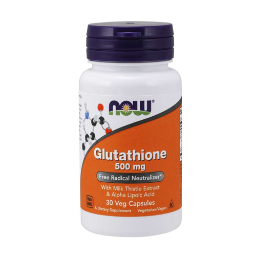NOW Glutathione 500mg, 30 Ct