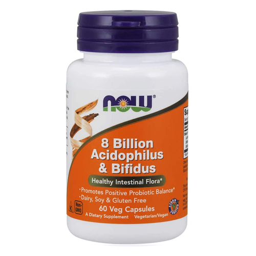 NOW 8 Billion Acidophilus & Bifidus Probiotic - Vitamins House