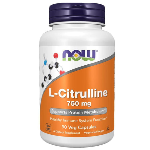 NOW L-Citrulline 750mg, 90 Ct