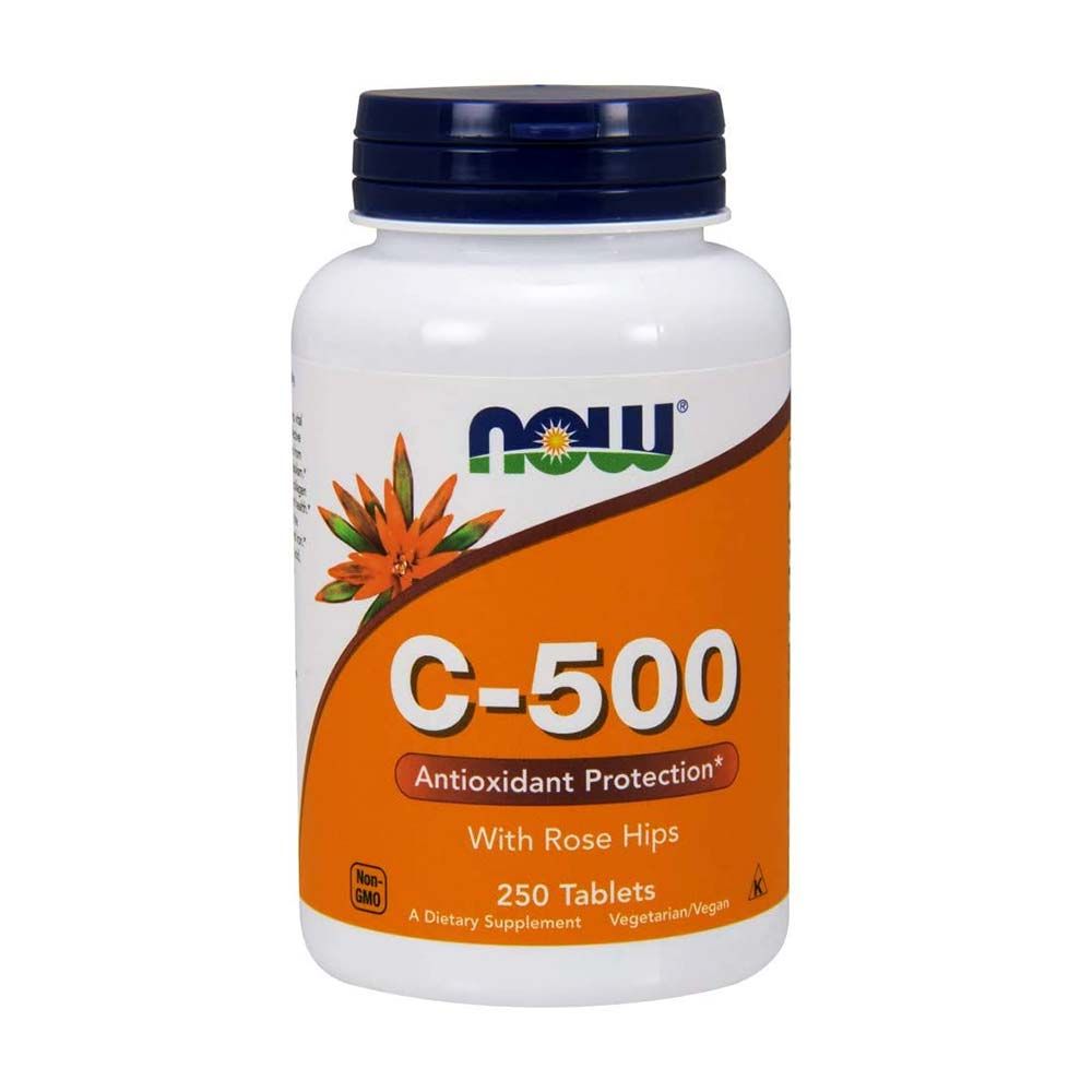 NOW Vitamin C 500 250 Tablets - Vitamins House