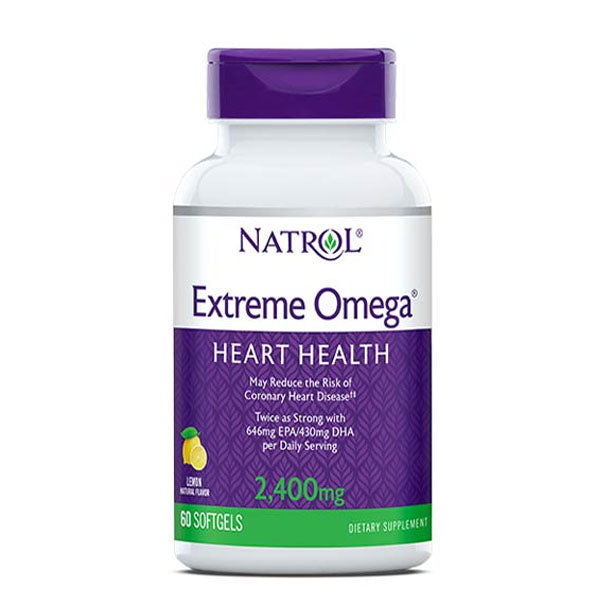 Natrol Extreme Omega – 2400mg 60-Softgels