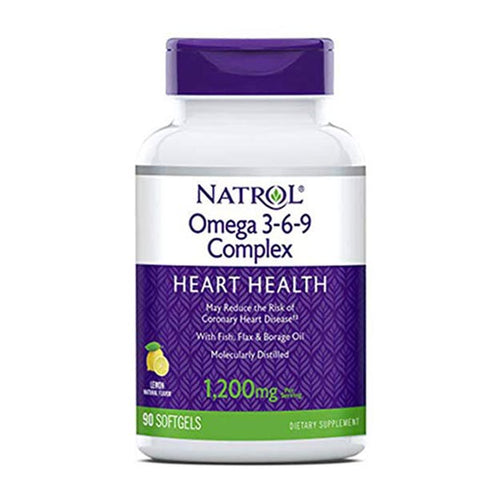 Natrol Omega 3-6-9 Complex – 1200mg