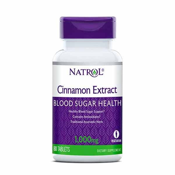 Natrol CINNAMON EXTRACT – 1000mg - Vitamins House