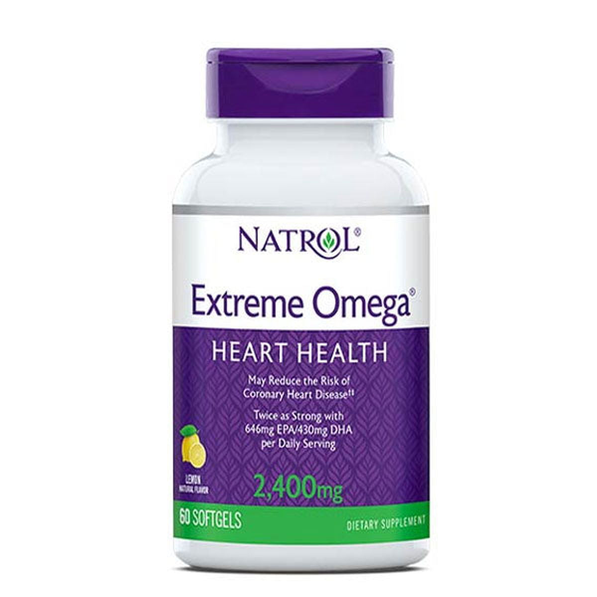 Natrol Extreme Omega – 2400mg 60-Softgels - Vitamins House