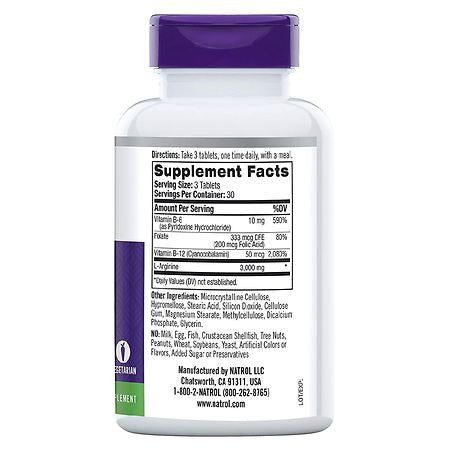 Natrol L-Arginine 1000mg - Vitamins House