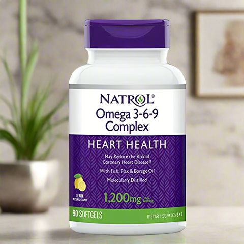 Natrol Omega 3-6-9 Complex – 1200mg - Vitamins House