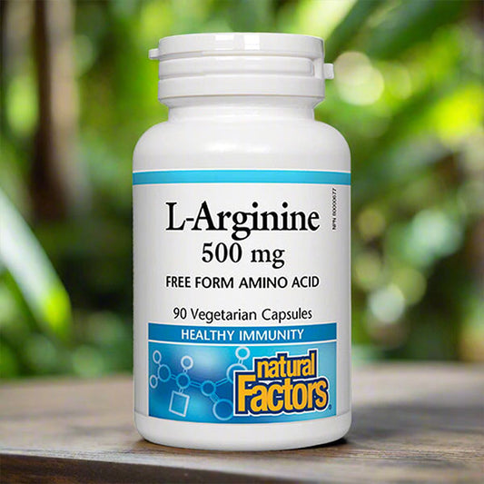 Natural Factors L-Arginine 500mg, 90Ct in Pakistan