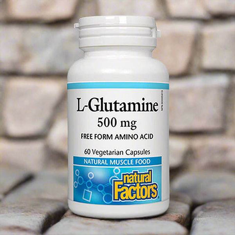 Natural Factors L-Glutamine 500mg, 60 Ct in Pakistan