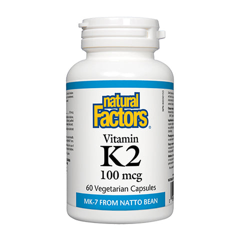 Natural Factors Vitamin K2, 60 Ct