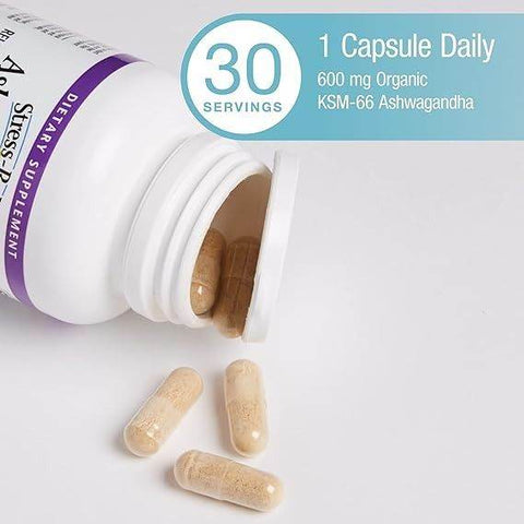 Natural Factors KSM-66 Ashwagandha 600mg, 30 Ct - Vitamins House
