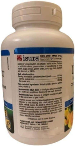 Natural Factors Ultra Prim Evening Primrose Oil 1000mg, 90 Ct - Vitamins House