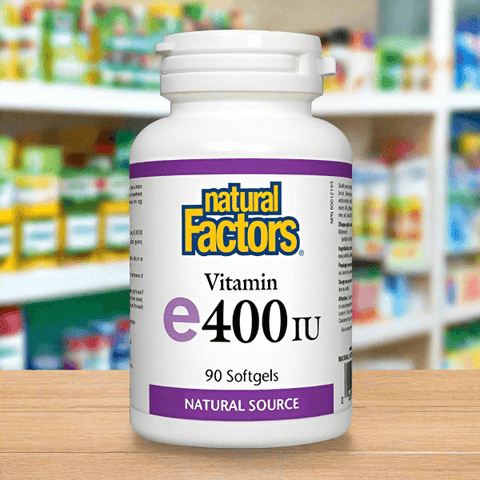 Natural Factors Vitamin E 400IU - Vitamins House