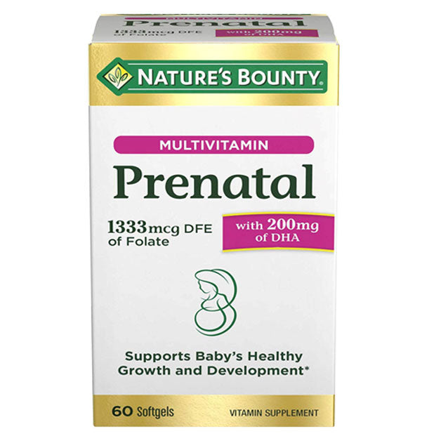 Nature's Bounty Prenatal Multivitamin 60ct
