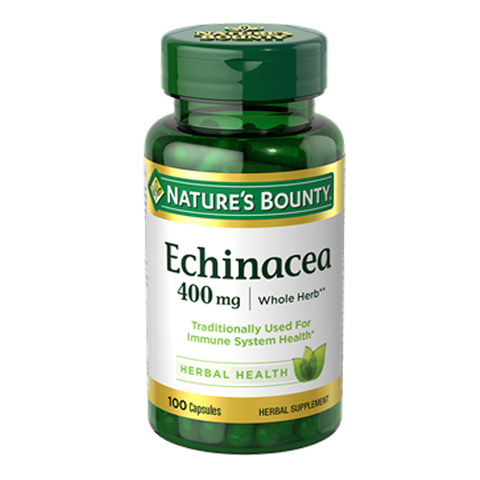 Nature's Bounty Echinacea 400 mg, 100 Ct