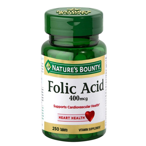 Nature's Bounty Folic Acid 400 mcg
