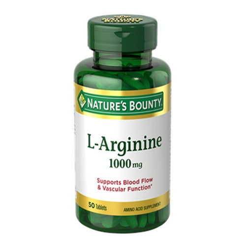 Nature's Bounty L-Arginine 1000mg, 50 Ct