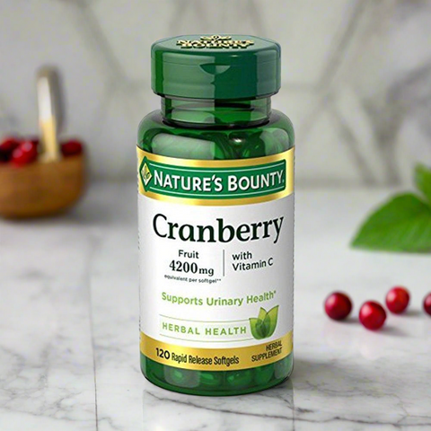 Nature's Bounty Cranberry with Vitamin C 120 Softgels - Vitamins House