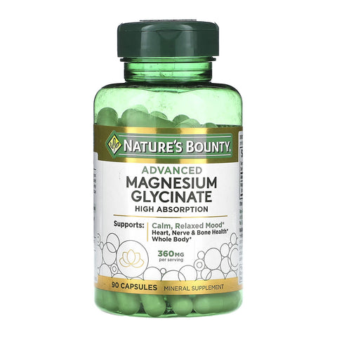 Nature’s Bounty Advance Magnesium Glycinate 360mg