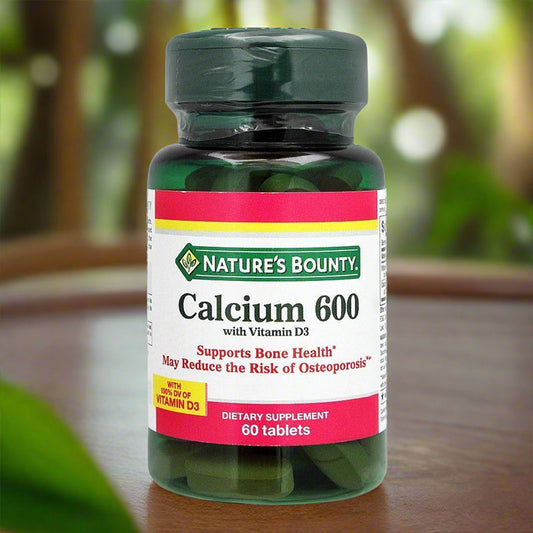 Nature's Bounty Calcium 600 + Vitamin D 60CT in Pakistan