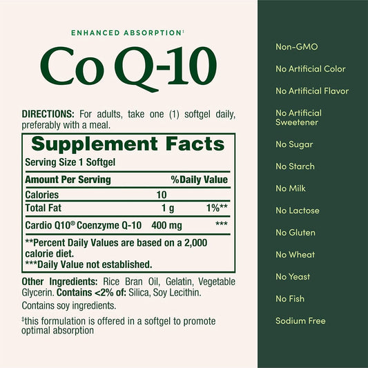Nature’s Bounty CoQ10 400mg