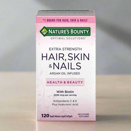 Nature's Bounty Extra Strength Hair, Skin, Nails 120 Softgels in Pakistan