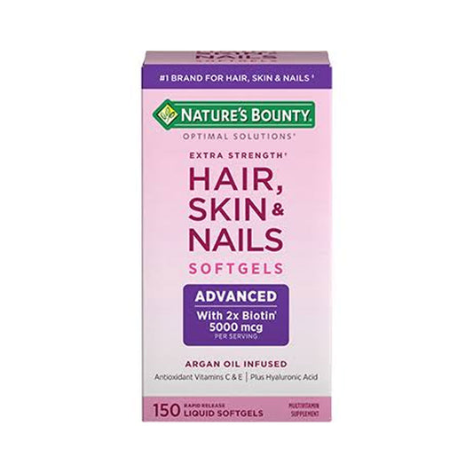 Nature’s Bounty Hair, Skin & Nails with Biotin (Extra Strength) 5000mcg