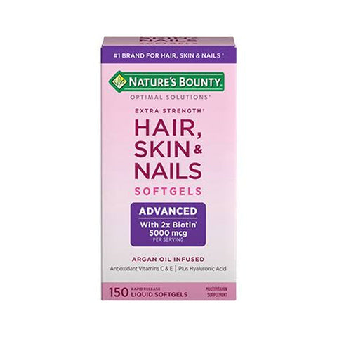 Nature’s Bounty Hair, Skin & Nails with Biotin (Extra Strength) 5000mcg