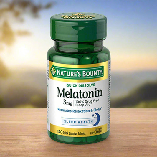 Nature's Bounty Melatonin 3mg 120 Tablets in Pakistan