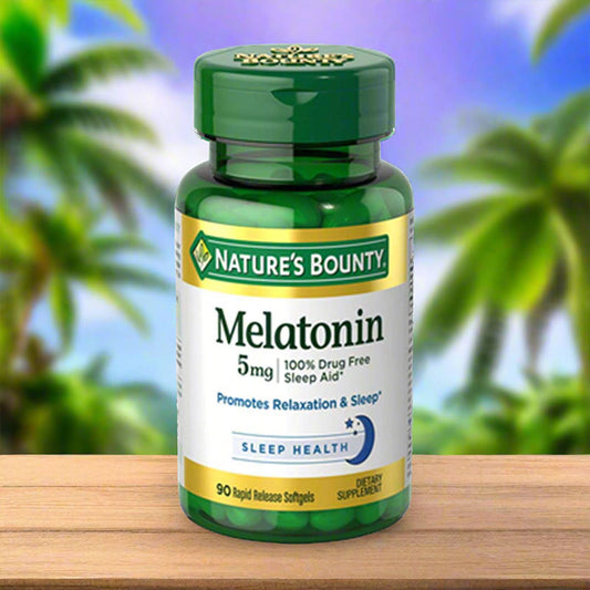 Nature's Bounty Melatonin 5mg 90 Softgels in Pakistan