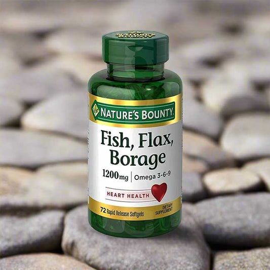 Nature's Bounty Omega 3-6-9 Fish Flax Borage 1200mg 72 Ct in Pakistan