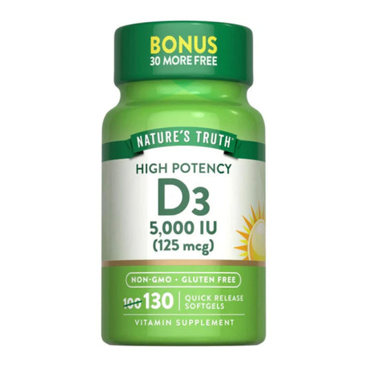 Nature’s Truth Vitamin D3 5000 IU Price in Pakistan