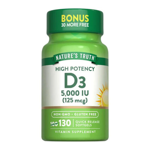 Nature’s Truth Vitamin D3 5000 IU Price in Pakistan