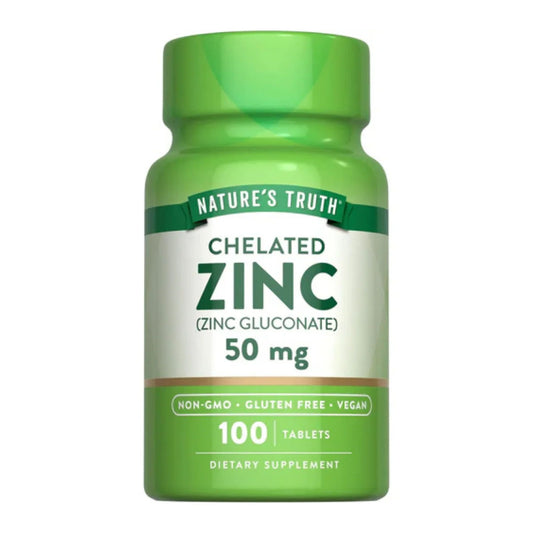 Nature’s Truth Zinc 50mg 100 Tablets Price Pakistan