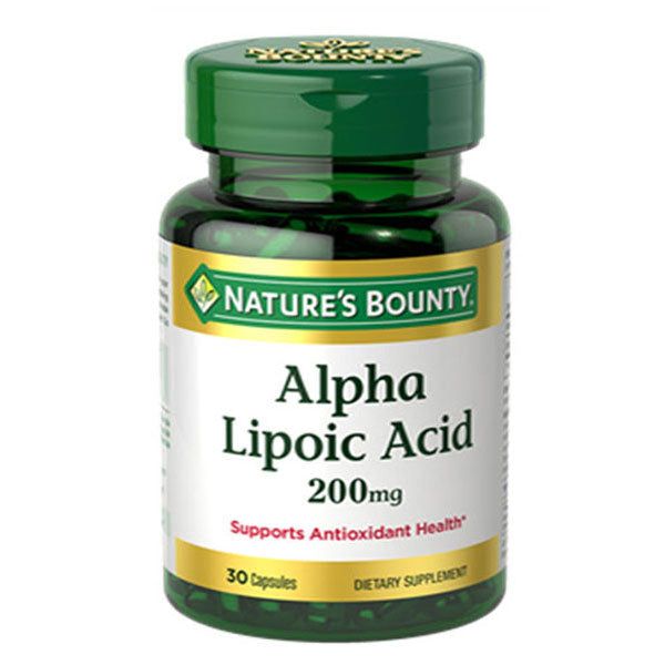 Nature's Bounty Alpha Lipoic Acid 200mg - Vitamins House