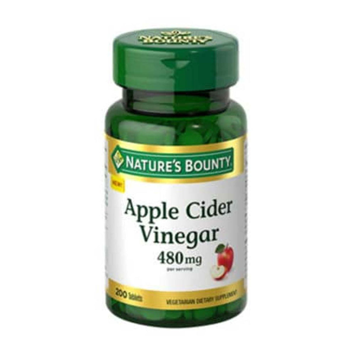 Nature's Bounty Apple Cider Vinegar 200 Tablets - Vitamins House