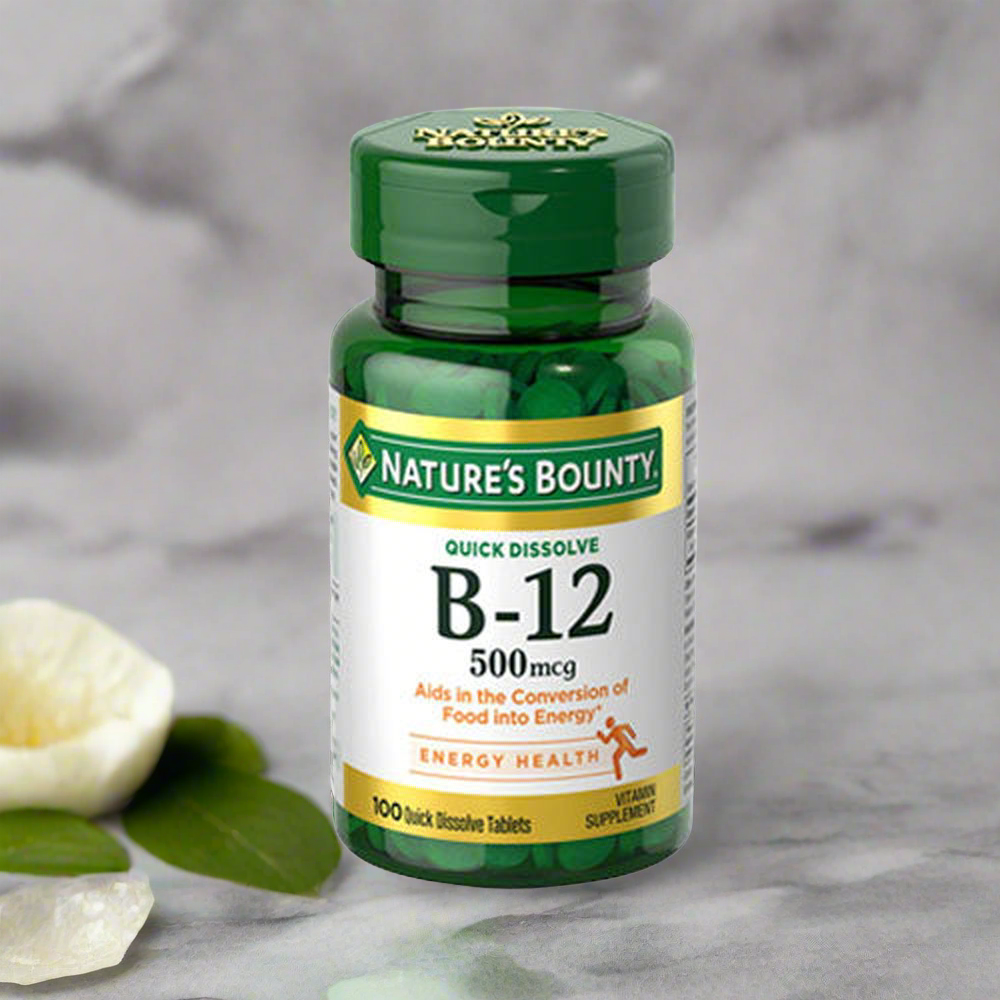 Nature's Bounty B12 500mcg - Vitamins House