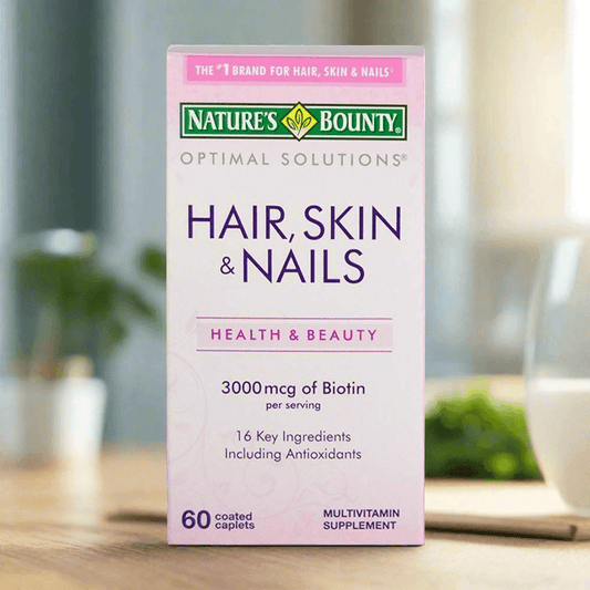 Nature's Bounty Biotin 3000mcg 60 Caplets - Vitamins House