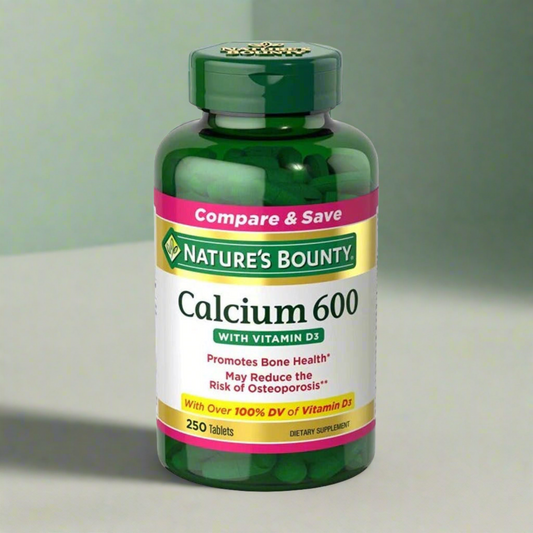 Nature's Bounty Calcium 600+D (Caltrate+D) High Potency - Vitamins House