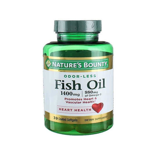 Nature's Bounty Fish Oil 1400mg Plus Omega-3 39CT - Vitamins House