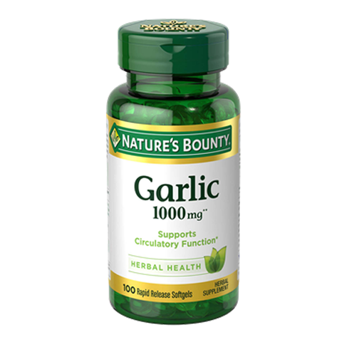 Nature's Bounty Garlic 1000mg - Vitamins House