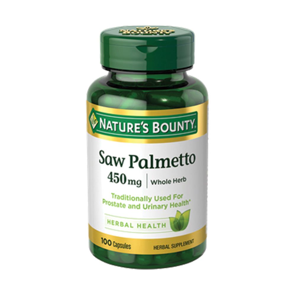 Nature's Bounty Saw Palmetto 450mg - Vitamins House