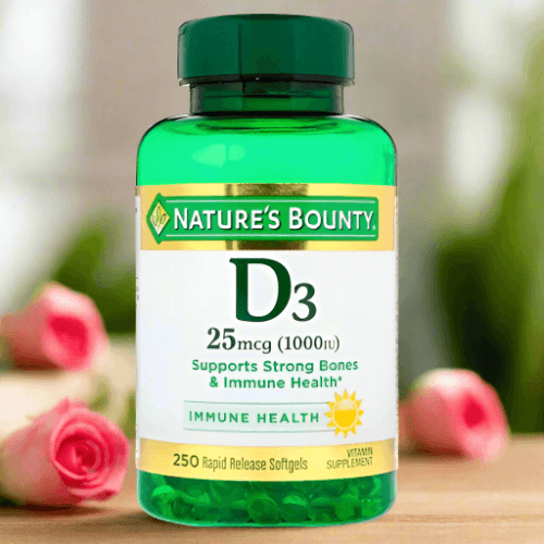 Nature's Bounty Vitamin D3 1000 IU, 250 Ct - Vitamins House