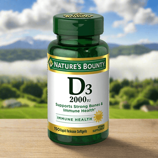 Nature's Bounty Vitamin D3 2000 IU, 150 Ct - Vitamins House