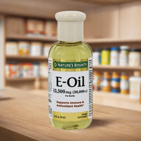 Nature's Bounty Vitamin E-Oil 13,500mg (30,000) 2.5 Fl Oz (74 ml) - Vitamins House