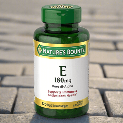 Nature's Bounty Vitamin E 180mg (400IU) - Vitamins House