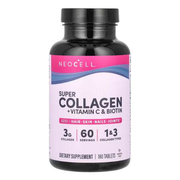 NeoCell Super Collagen + Vitamin C & Biotin, 180 Ct
