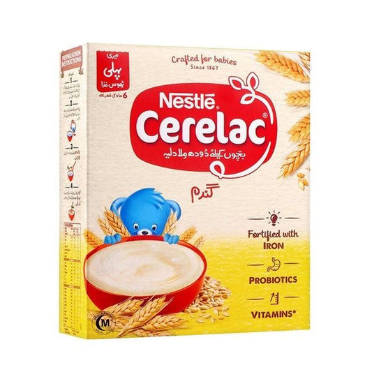 Nestle Cerelac Wheat, 175g - Vitamins House